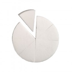 Trójkątna gąbka do podkładu